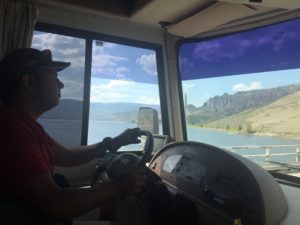 Monarch Pass in Colorado in a motorhome.