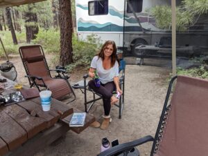 travel to Lake Tahoe in a motorhome